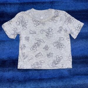 Disney Baby Gray Outfit- Mickey Mouse